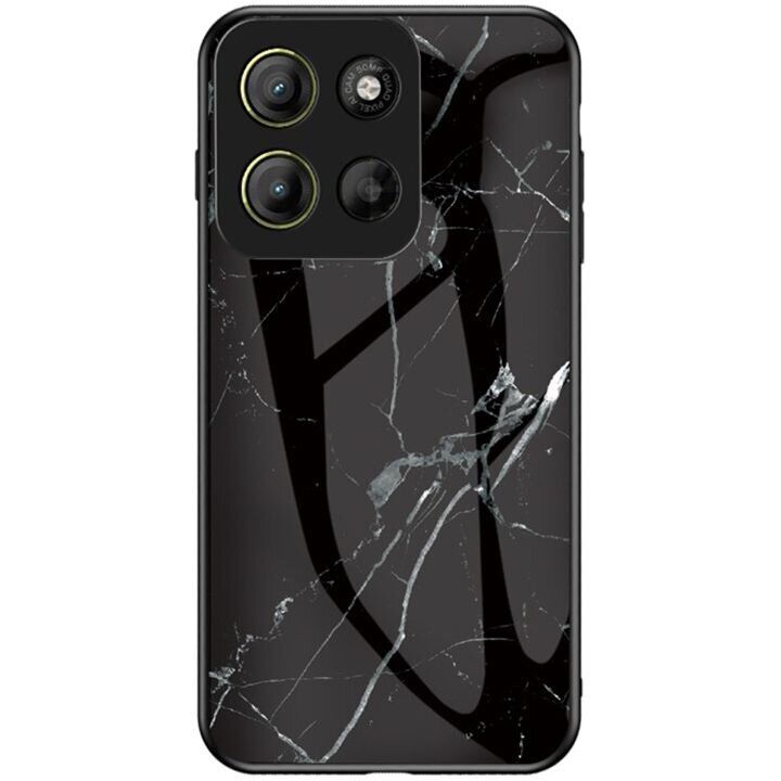 Захисний чохол Deexe Gradient Pattern для Motorola Moto G15 - Black: фото 1 з 6