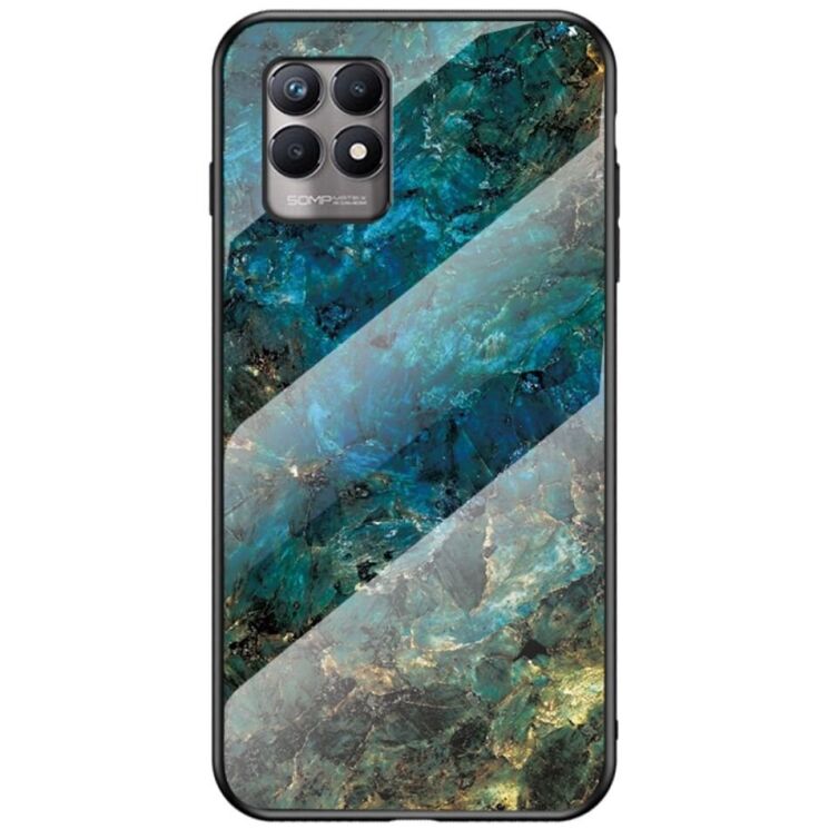 Защитный чехол Deexe Gradient Pattern для Realme 8i / Realme Narzo 50 - Emerald: фото 1 из 9