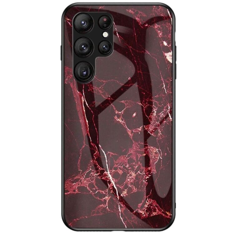 Защитный чехол Deexe Gradient Pattern для Samsung Galaxy S23 Ultra - Red: фото 1 из 4