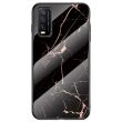Защитный чехол Deexe Gradient Pattern для VIVO Y20 (V2027) / Y12s - Black / Gold (268415BF)