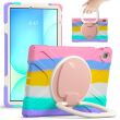 Захисний чохол Deexe Hand Grip для Samsung Galaxy Tab S10 FE Plus - Multicolor (378522M)