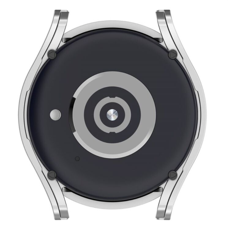 Защитный чехол Deexe Hard Frame для Samsung Galaxy Watch 4 / 5 (40mm) - Silver: фото 7 из 7