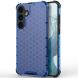 Защитный чехол Deexe Honeycomb Series для Samsung Galaxy S25 Plus (S936) - Blue (371907L). Фото 1 из 5