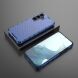 Защитный чехол Deexe Honeycomb Series для Samsung Galaxy S25 Plus (S936) - Blue (371907L). Фото 2 из 5