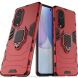 Чохол з підставкою Deexe Hybrid Case для Huawei Nova 9 - Red (287608R). Фото 1 з 6