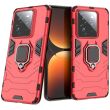 Захисний чохол Deexe Hybrid Case для Realme GT 7 Pro - Red (377201R)