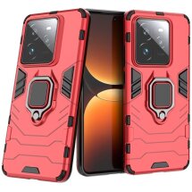 Защитный чехол Deexe Hybrid Case для Realme GT 7 Pro - Red: фото 1 из 6