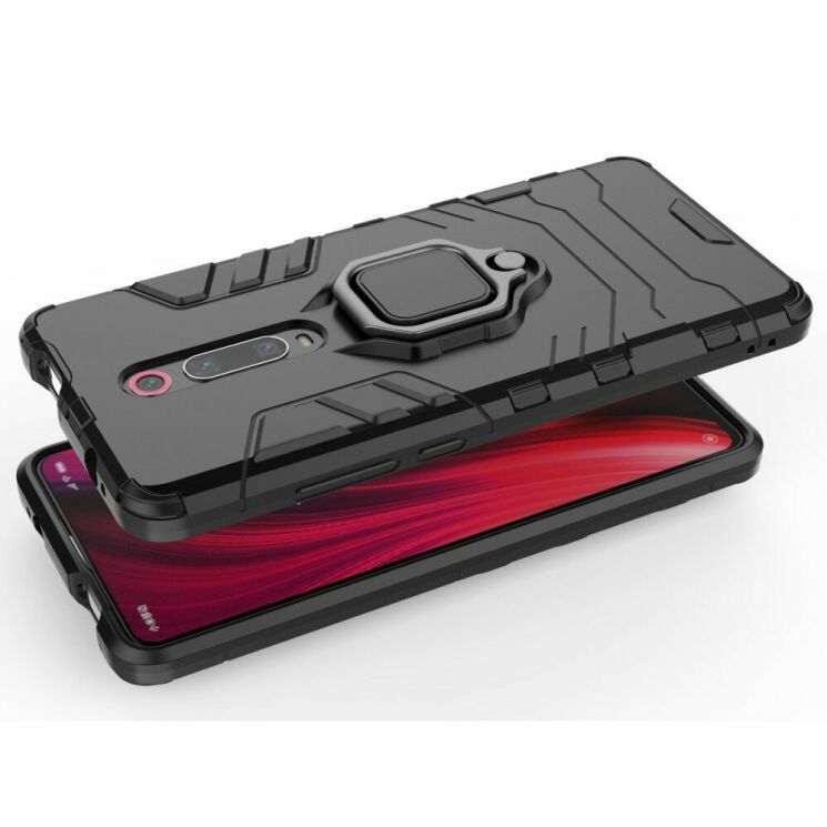 Защитный чехол Deexe Hybrid Case для Xiaomi Mi 9T / Mi 9T Pro / Redmi K20 / Redmi K20 Pro - Black: фото 4 из 10