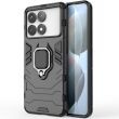 Защитный чехол Deexe Hybrid Case для Xiaomi Poco F6 Pro - Black (354933B)