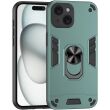 Защитный чехол Deexe Hybrid Shell для Apple iPhone 15 - Green (371526G)