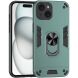 Защитный чехол Deexe Hybrid Shell для Apple iPhone 15 - Green (371526G). Фото 1 из 7