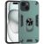 Защитный чехол Deexe Hybrid Shell для Apple iPhone 15 - Green: фото 1 из 7