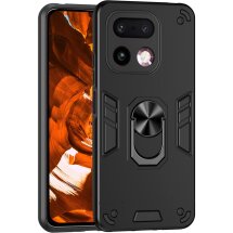 Защитный чехол Deexe Hybrid Shell для Realme 16 Pro Plus - Black: фото 1 из 7