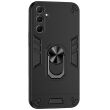 Защитный чехол Deexe Hybrid Shell для Samsung Galaxy A56 (A566) - Black (372158B)