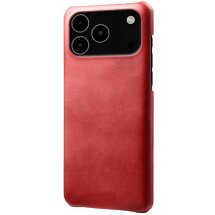 Захисний чохол Deexe Leather Back Cover для iPhone 18 Pro Max / 17 Pro Max - Red: фото 1 з 5