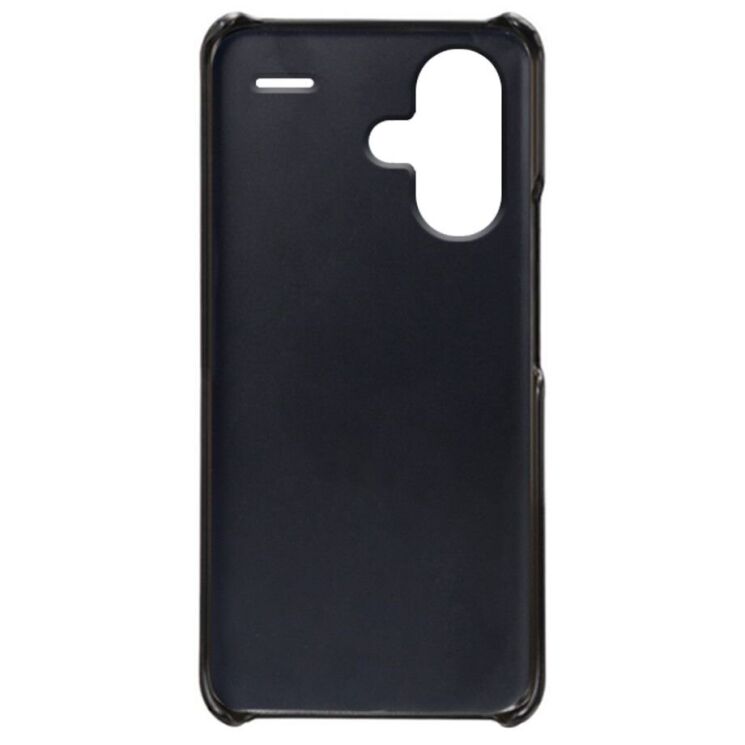 Захисний чохол Deexe Leather Back Cover для Xiaomi Redmi Note 13 Pro+ - Black: фото 3 з 4