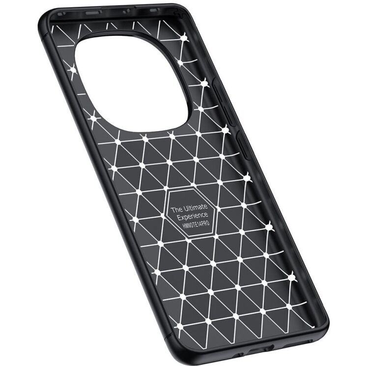 Захисний чохол Deexe Leather Cover для Xiaomi Redmi Note 14 Pro 5G / Note 14 Pro Plus / Poco X7 - Black: фото 2 з 11