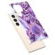 Захисний чохол Deexe Marble Pattern для Samsung Galaxy S24 Ultra - Dark Purple (343335DV). Фото 2 з 6