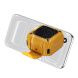 Защитный чехол Deexe Orbit Shield для Samsung Galaxy Buds 4 / Buds 4 Pro - Black / Yellow (407421BY). Фото 3 из 8