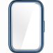Защитный чехол Deexe Protective Frame для Huawei Band 11 - Electroplated Navy Blue (331001NB). Фото 6 из 7
