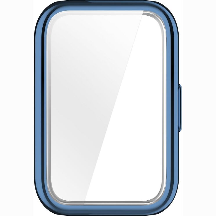 Защитный чехол Deexe Protective Frame для Huawei Band 11 - Electroplated Navy Blue (331001NB) Защитный чехол Deexe Protective Frame для Huawei Band 11 - Electroplated Navy Blue: фото 6 из 7