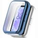 Защитный чехол Deexe Protective Frame для Huawei Band 11 - Electroplated Navy Blue (331001NB). Фото 1 из 7
