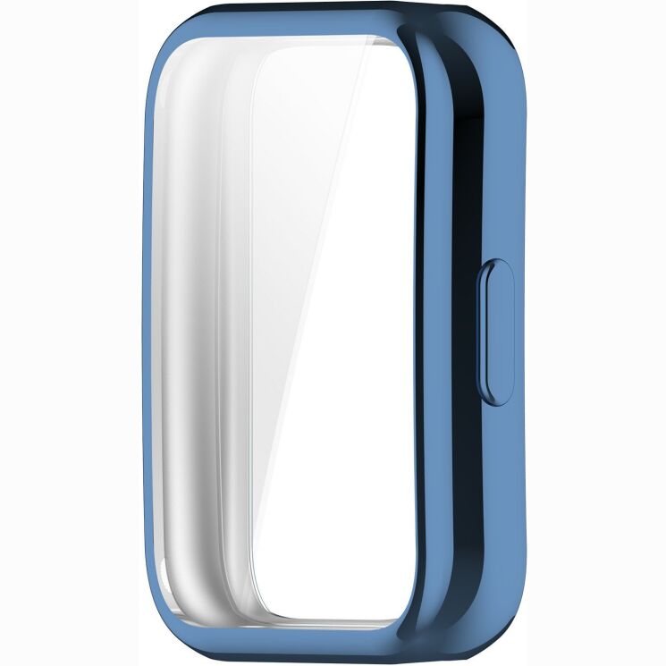 Защитный чехол Deexe Protective Frame для Huawei Band 11 - Electroplated Navy Blue (331001NB) Защитный чехол Deexe Protective Frame для Huawei Band 11 - Electroplated Navy Blue: фото 4 из 7