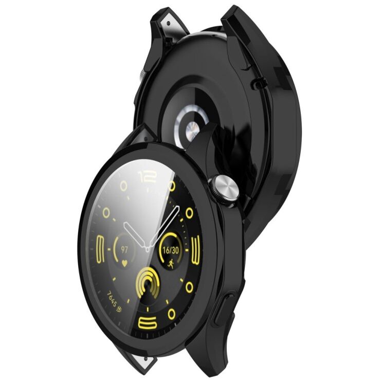 Защитный чехол Deexe Protective Frame для Huawei Watch GT 4 (46mm) - Black: фото 7 из 8