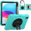 Защитный чехол Deexe Shockproof Case для Apple iPad 10.9 (2022) / iPad 11 (2025) - Mint Green (306455M)
