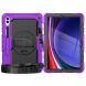 Защитный чехол Deexe Shockproof Case для Samsung Galaxy Tab S9 Plus (X810/816) - Purple (332821V). Фото 2 из 8