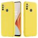Защитный чехол Deexe Silicone Case для OnePlus Nord N100 - Yellow (271851Y). Фото 1 из 6