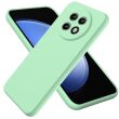 Защитный чехол Deexe Silicone Case для Realme 13 Plus - Green (366621G)