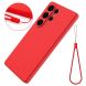 Защитный чехол Deexe Silicone Case для Samsung Galaxy S25 Ultra (S938) - Red (372217R). Фото 2 из 8