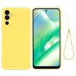 Защитный чехол Deexe Silicone Case для Tecno Pova Neo 2 (LG6n) - Yellow (314419Y)