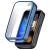 Защитный чехол Deexe Silicone Frame для Huawei Band 8 / 9 - Navy Blue: фото 1 из 8