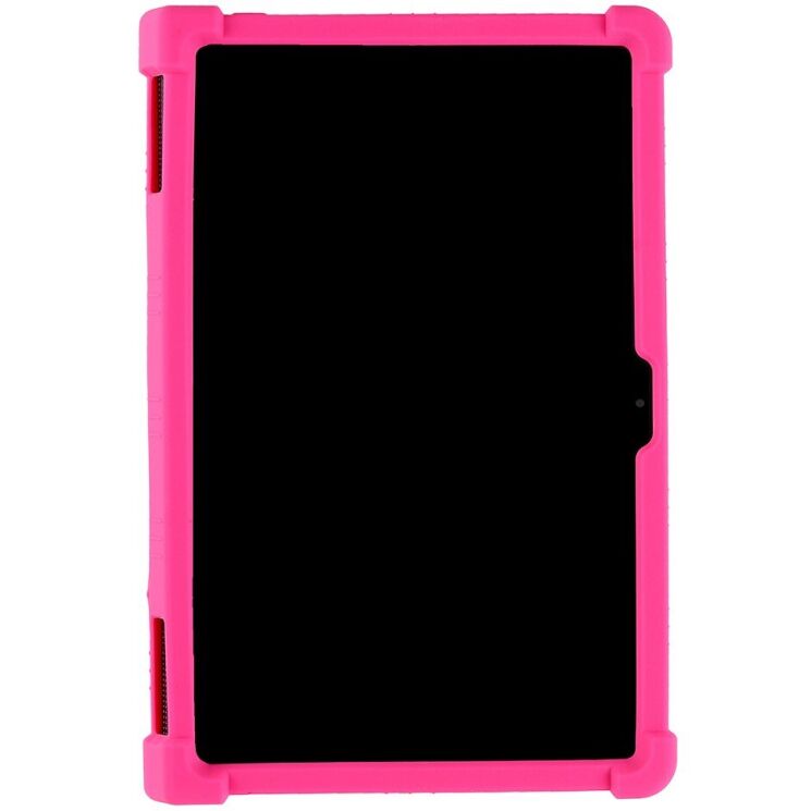 Захисний чохол Deexe Silicone Kickstand для Lenovo Yoga Tab 11 - Rose: фото 2 з 8