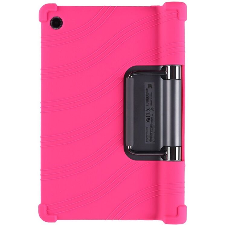 Захисний чохол Deexe Silicone Kickstand для Lenovo Yoga Tab 11 - Rose: фото 1 з 8