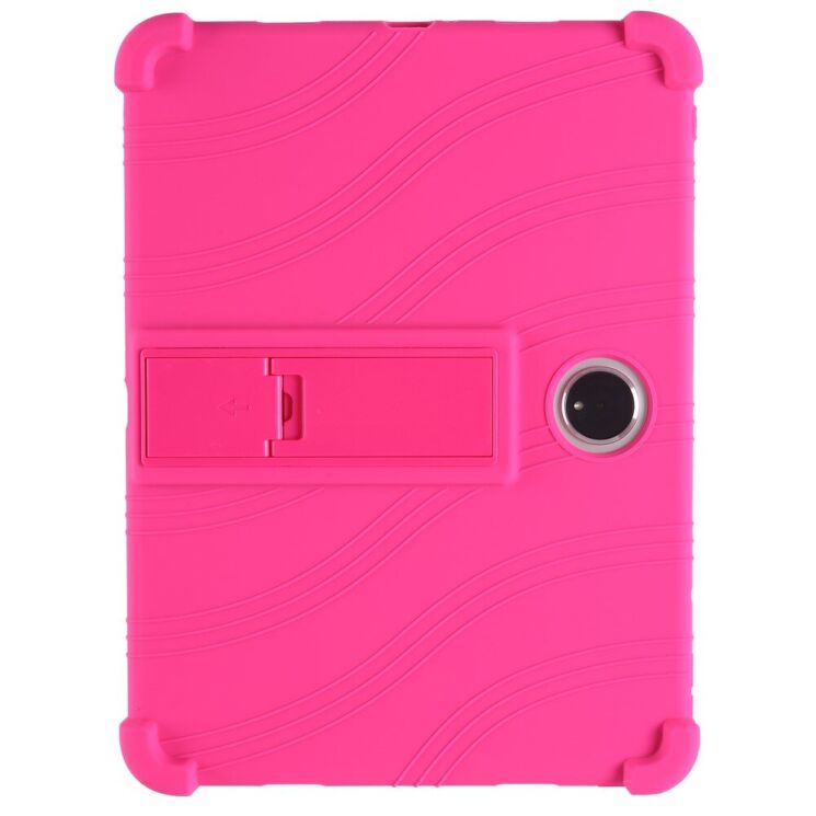Защитный чехол Deexe Silicone Kickstand для OnePlus Pad Pro - Rose: фото 1 из 10