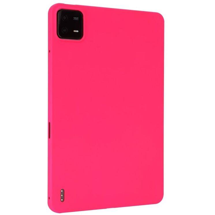 Защитный чехол Deexe Silicone Shell для Xiaomi Pad 6 / 6 Pro - Rose: фото 4 из 12