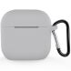 Защитный чехол Deexe Silicone Sleeve для Apple AirPods 4 - Grey (364411H). Фото 1 из 11