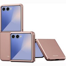 Защитный чехол Deexe Soft Touch Case для Samsung Galaxy Flip 8 - Rose Gold: фото 1 из 8