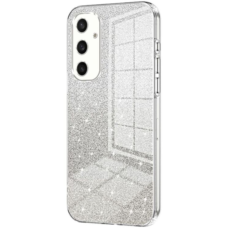 Защитный чехол Deexe Sparkles Cover для Samsung Galaxy S25 (S931) - Transparent: фото 1 из 7