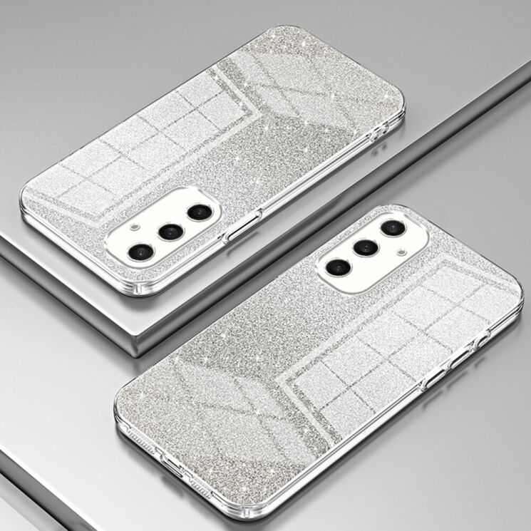 Защитный чехол Deexe Sparkles Cover для Samsung Galaxy S25 (S931) - Transparent: фото 2 из 7