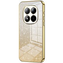 Защитный чехол Deexe Sparkles Cover для Xiaomi Redmi Note 15 Pro 5G - Gold: фото 1 з 8