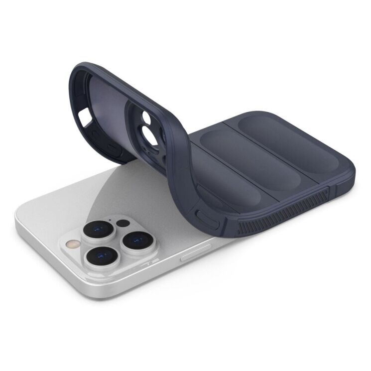Защитный чехол Deexe Terra Case для Apple iPhone 14 Pro Max - Dark Grey: фото 3 из 6