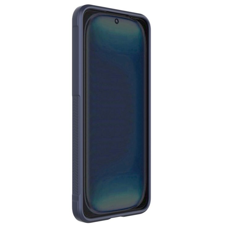 Защитный чехол Deexe Terra Case для Infinix Hot 50 Pro - Dark Blue: фото 4 из 6