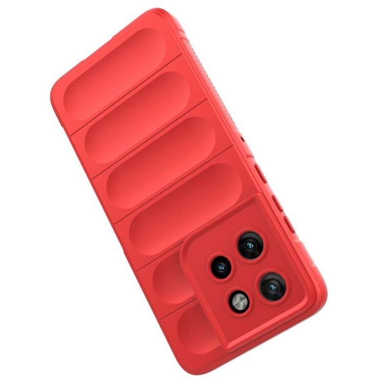 Захисний чохол Deexe Terra Case для Motorola Edge 50 Neo - Red: фото 2 з 7