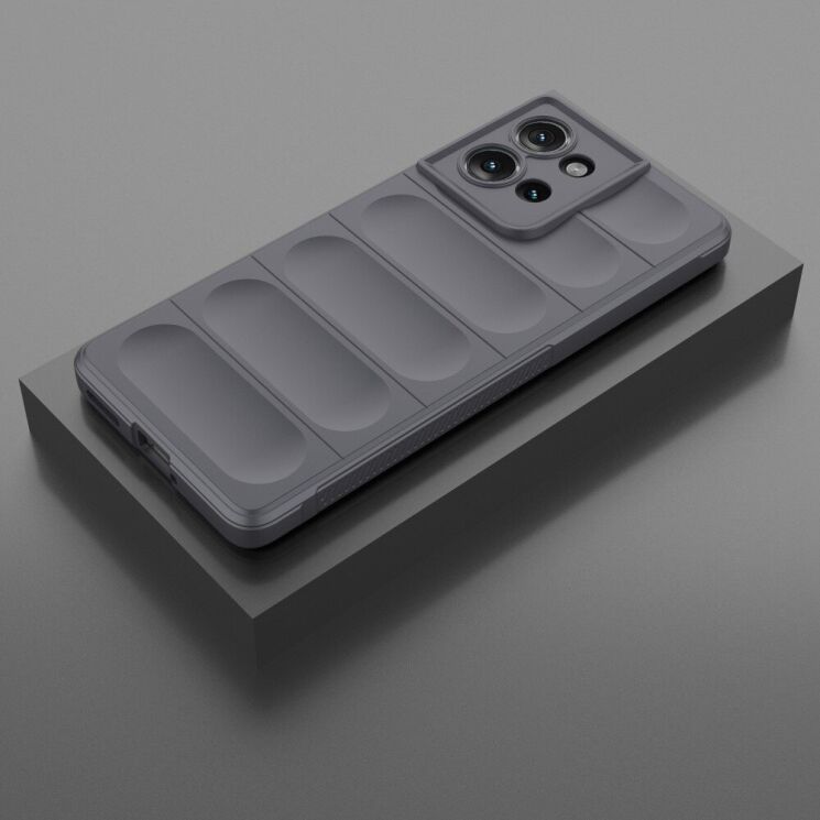 Защитный чехол Deexe Terra Case для Motorola Edge 50 - Dark Grey: фото 2 из 7