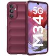 Защитный чехол Deexe Terra Case для Samsung Galaxy M34 - Wine Red (336113WR)