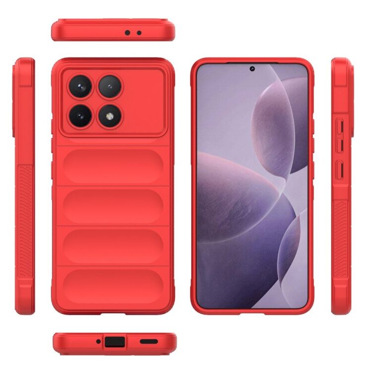 Защитный чехол Deexe Terra Case для Xiaomi Poco F6 Pro - Black: фото 7 из 7